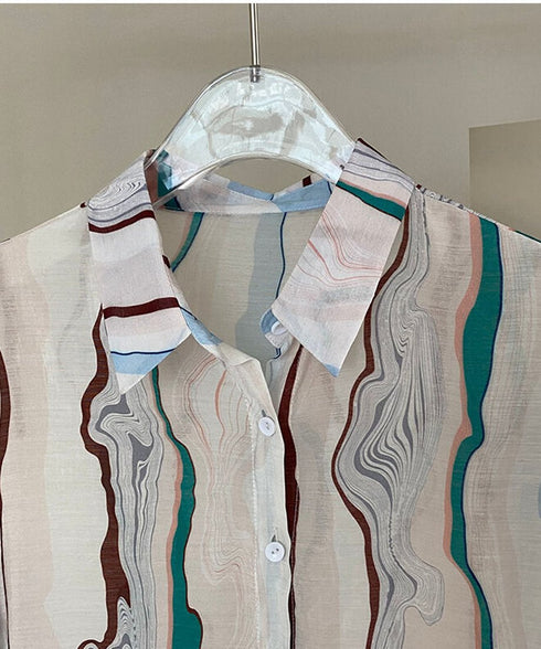 Crooked Line Blouse